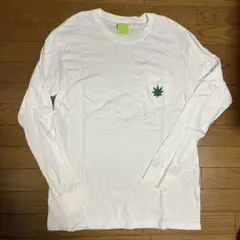 HUF 長袖 ポケットTシャツ ホワイト Lサイズのサムネイル