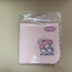 サンリオキャラクターズ×シマエナガ　北海道限定　刺繍タオル　マイメロディ