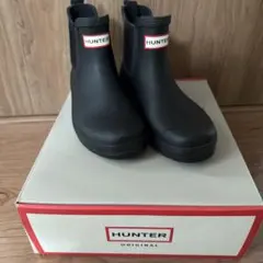 HUNTER レインブーツ チェルシー ブラックのサムネイル