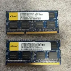 elixir ノートPC用メモリ 4GB 2枚セット 計8GB