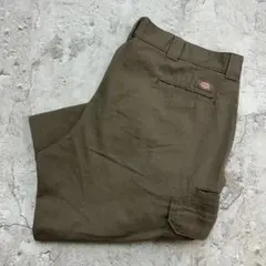 こ*こ様 Dickies　ワークパンツ　W43　ブラウン　無地　古着