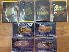 USJ ユニバーサルスタジオジャパン 2, 3周年 記念 ピンバッジ セット