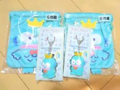 【4点セット】ハンギョドン 一番くじ マスコット 巾着 サンリオ メンズ