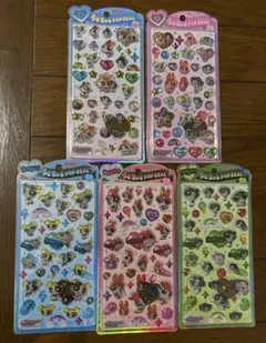 パワーパフガールズ うるちゅるPOPSEAL ５枚セット