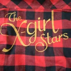 X-girl　ネルシャツワンピのサムネイル