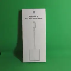 Apple 純正 MD822ZM/A ライトニング SDカードカメラリーダー
