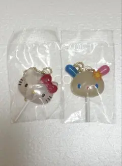 【早い者勝ち‼️】サンリオ　カラフルキャンディーチャーム　キティ　ウサハナ
