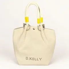 D.KELLY トートバッグ 新品タグ付き ニット アイボリー パラコード