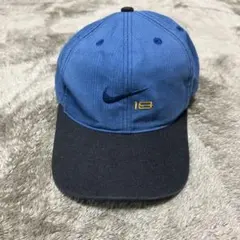 Nike ベースボールキャップ 青/黒　90’s