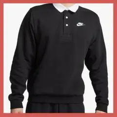 【NIKE／クラブフリース／XXL】長袖ポロ ゴルフ スポーツ 正規品