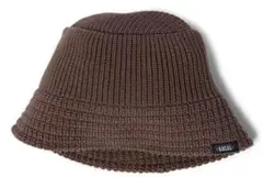 RACAL ニット バケットハット ブラウン