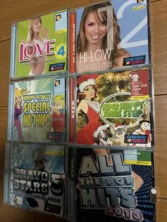 【再生未確認】エアロビクス CD 6枚セット ENERGY 4 FITNESS