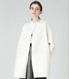 2026年最新】allureville リバーシブルノーカラーボアコートの人気