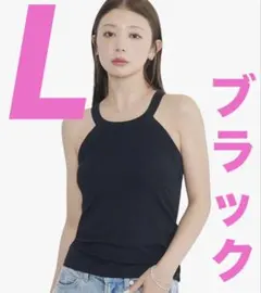 [バンビウォーター] ブラトップ タンクトップ カップ付き ホルターネック　Ｌ