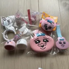 おぱんちゅうさぎ グッズセット ヘアゴム ポーチのサムネイル