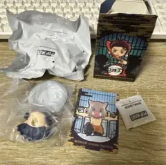 鬼滅の刃 POPMART 戦闘シリーズフィギュア 嘴平伊之助のサムネイル