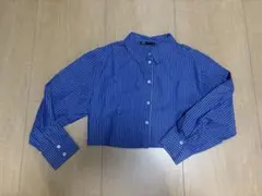 ZARA ストライプシャツ