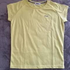 FILA イエロー 半袖Tシャツ