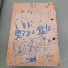 わたなべまさこ作品切り取り コミックス未収録あり！ 奥さまは魔女他 