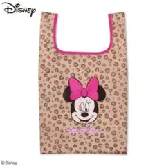 Minnie Mouse エコバッグ レオパード柄 ピンクのサムネイル