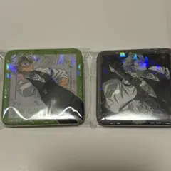 鬼滅の刃　モクテルバー銀座　ロトくじ　不死川実弥　グリッター缶バッジ2種