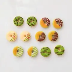抹茶 ミニチュア ドーナツ セット
