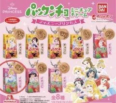 パックンチョ　ディズニープリンセス　ミニチュアチャーム　シンデレラ