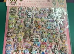 LABUBU ラブブ 大判 3D 立体 ステッカー シール　②