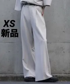 cussil TRストレッチルーズシルエットハイウエストフレアパンツ XS