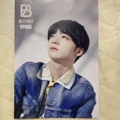 BE:FIRST Smile Again タワレコフライヤーB リュウヘイのサムネイル