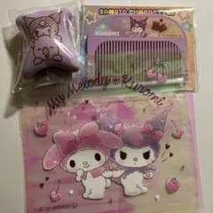 コアラのマーチ　サンリオキャラクターズ　ガムキャップ　7-11　クロミセット