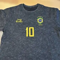ブラジル代表風 サッカーシャツ 10番 JOGA BONITO XLのサムネイル