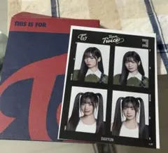 TWICE ランダム証明写真ステッカー　ダヒョン