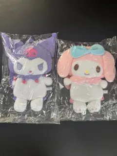 サンリオ　マイメロディ＆クロミ ぬいぐるみリュックセット