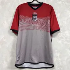 90s OLD UMBRO アンブロ ロゴライン ラグランサッカーシャツ - メルカリ
