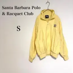 ☆美品☆ サンタバーバラ ウィンドブレーカー 綿 オーバー フルジップ 2重