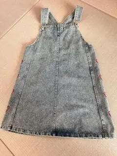 キッズ デニム ジャンパースカート 120サイズ