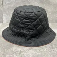 ⭐️CELINE⭐️セリーヌ キルティング バケットハット ナイロン M