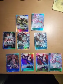 ワンピースカードSR9枚まとめ売り