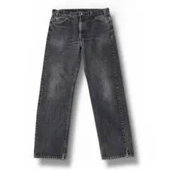 90s USA製 Levi’s 505 先染めブラック W36