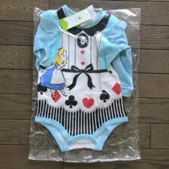 新品　長袖ロンパース 80