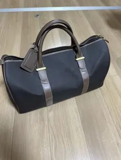 t*t様 美品　ダンヒル ボストンバッグ ブラック ブラウン レザー dunhi