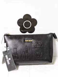 マリークワント　3ポケットポーチ★新品タグ付き ブラック