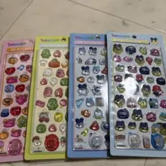 たまごっち3Dステッカー 4枚セット /ボンボンドロップシール