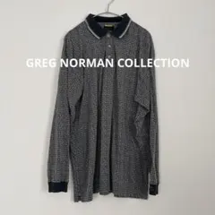 グレッグノーマン コレクション ポロシャツ 長袖 90s 古着 ヴィンテージ