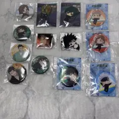 呪術廻戦 缶バッジ ラバーストラップ フィギュア まとめ売り