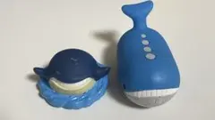 ホエルコ 指人形 クリア ポケモンキッズ 指人形【ホエルコ】クリアタイプ ソフビ