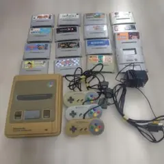 スーパーファミコン本体とゲームソフトセット