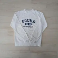 Bayflow ホワイト スウェット トレーナー