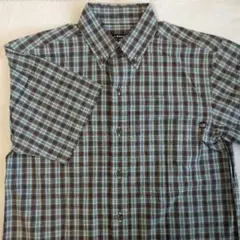 POLO JEANS CO. ボタンダウンチェック半袖シャツ 150cm